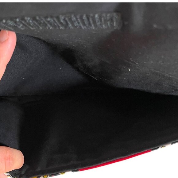 🍀Sleepy Giraffe Multicolor Geometric Print Bifold Wallet Purse - Picture 4 of 8